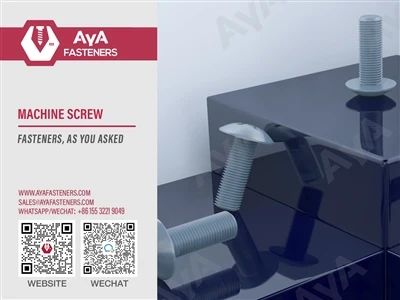 ຄູ່ມື AGA Fasteners|ຂໍ້ດີຂອງສະກູຂອງເຄື່ອງແມ່ນຫຍັງ?